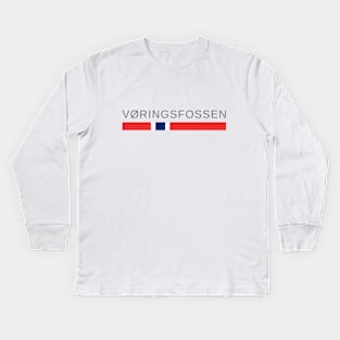 Vøringsfossen Eidfjord | Norway Kids Long Sleeve T-Shirt